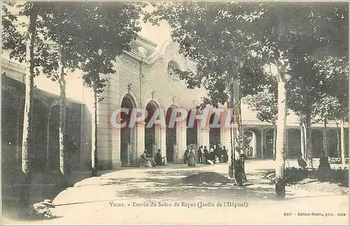 Cartes postales Vichy Entree du Salon de Repos (Jardin de l'Hopital)