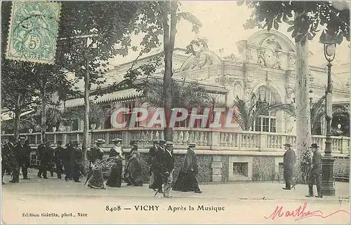 Cartes postales Vichy Apres la Musique
