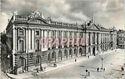 Moderne Karte Toulouse La Ville Rose Facade du Capitole Hotel de Ville (1750)