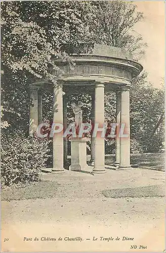 Ansichtskarte AK Parc du Chateau de Chantilly Le Temple de Diane