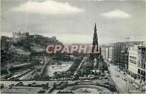 Cartes postales moderne Edinburgh Prince Street