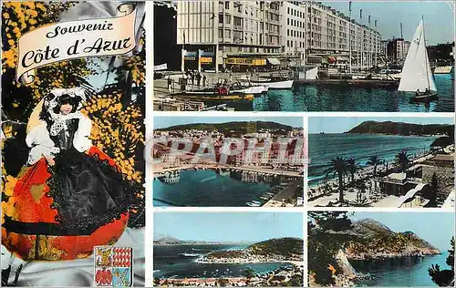 Cartes postales moderne Toulon Lumiere et Beaute de la Cote d'Azur La Seyne Les Sablettes Cap Sicie Saint Mandrier