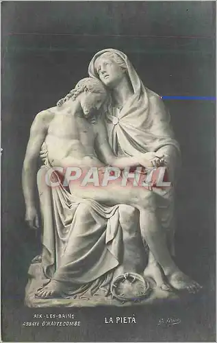 Ansichtskarte AK Aix les Bains Abbaye d'Hautecombe La Pieta