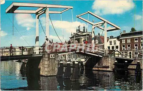 Moderne Karte Haarlem Gravestenenbrug over het Spaarne