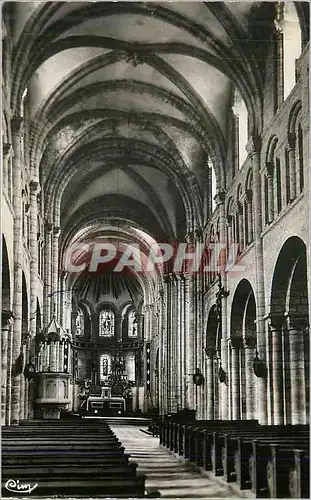 Cartes postales moderne Lessay (Manche) Interieur de l'Eglise Abbatiale Ancienne Abbaye de Benedictins fondee vers 1040