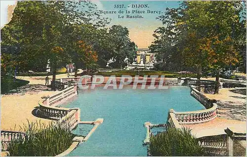 Cartes postales Dijon Square de la Place Darcy Le Bassin