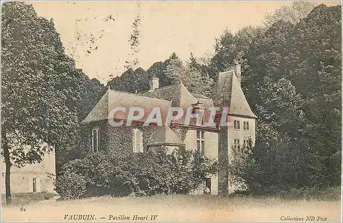 Cartes postales Vaubuin Pavillon Henri IV