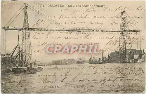 Cartes postales Nantes Le Pont Transbordeur