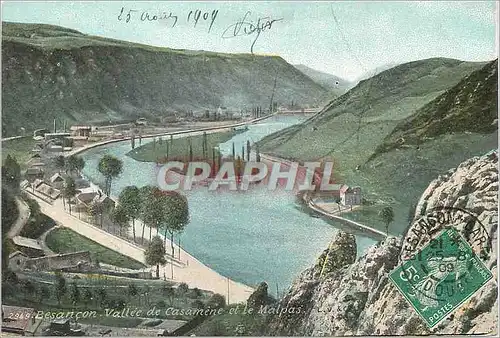 Cartes postales Besancon Vallee de Casamene et le Malpas