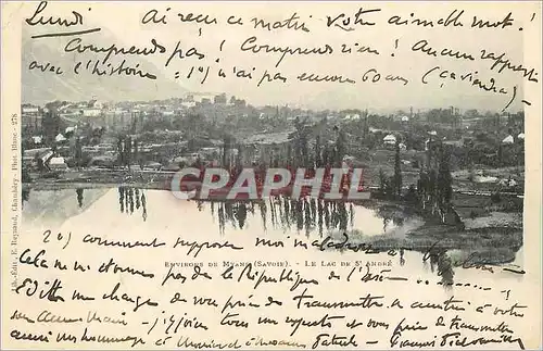 Cartes postales Environs de Myans (Savoie) Le Lac de S'Andre