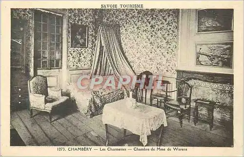 Ansichtskarte AK Chambery Savoie Tourisme Les Charmettes Chambre de Mme de Warens