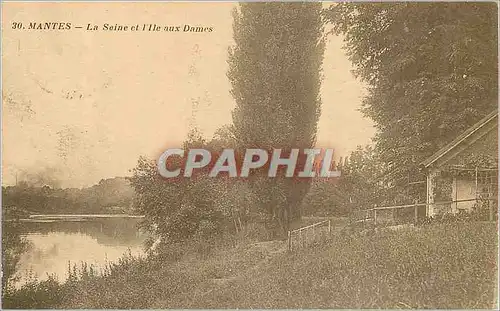 Cartes postales Mantes La Seine et l'Ile aux Dames