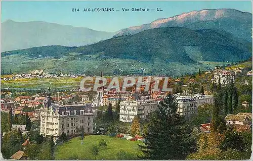 Cartes postales Aix les Bains Vue Generale