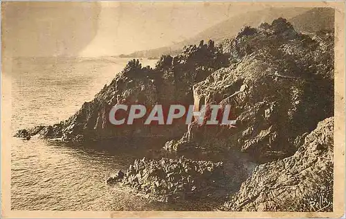 Ansichtskarte AK Les Rochers du Trayas La Corniche d'Or