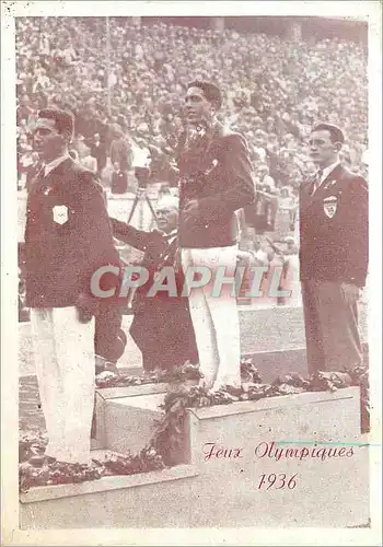 Ansichtskarte AK Jeux Olympiques 1936 Jean Despeaux Salle Baudry Champion olympique Olympic Games