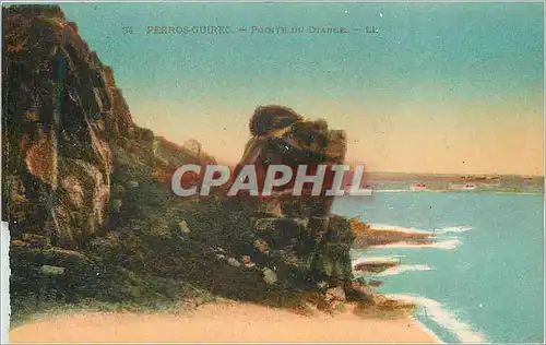 Cartes postales Perros Guirec Pointe du Diable