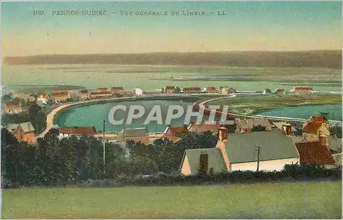 Cartes postales Perros Guirec Vue Generale du Linrin