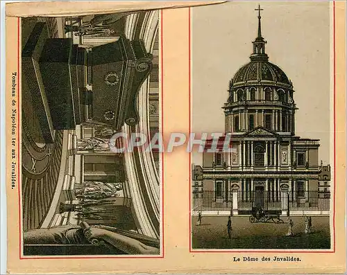 Ansichtskarte AK Le Dome des Invalides et Tombeau de Napoleon Ier aux Invalides