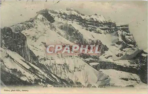 Cartes postales Sommet de la Tournette (Alt 2357 m)