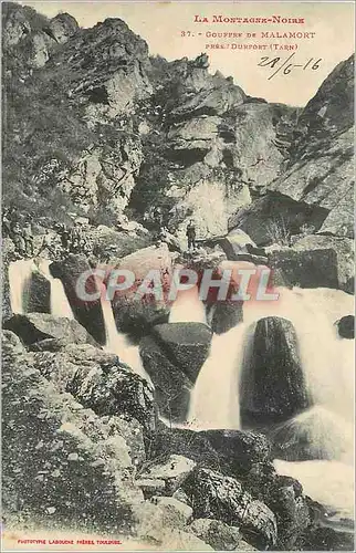 Cartes postales La Montaigne Noire Gouffre de Malamort pres Durfort (Tarn)