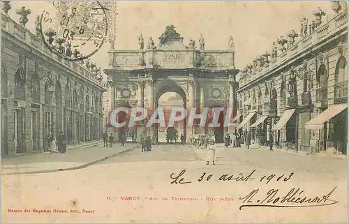 Cartes postales Nancy Arc de Triomphe