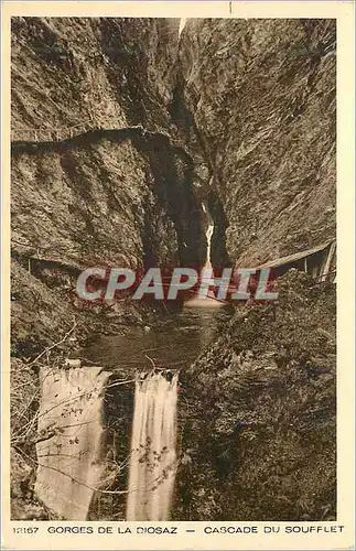 Cartes postales Gorges de la Diosaz Cascade du Soufflet