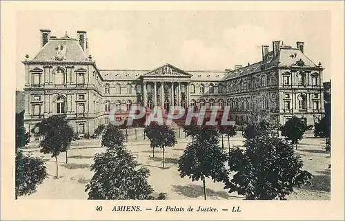 Ansichtskarte AK Amiens Le Palais de Justice