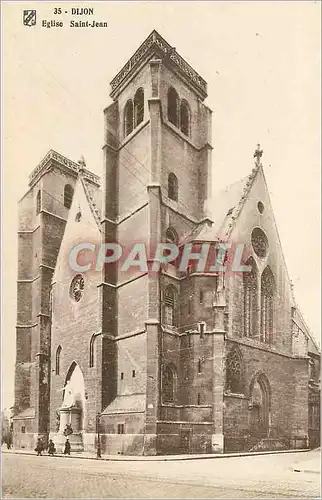 Ansichtskarte AK Dijon Eglise Saint Jean