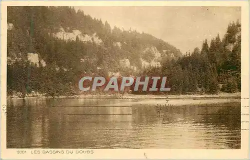 Cartes postales Les Bassins du Doubs