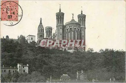 Cartes postales Lyon Fourvieres vu des tours de St Jean