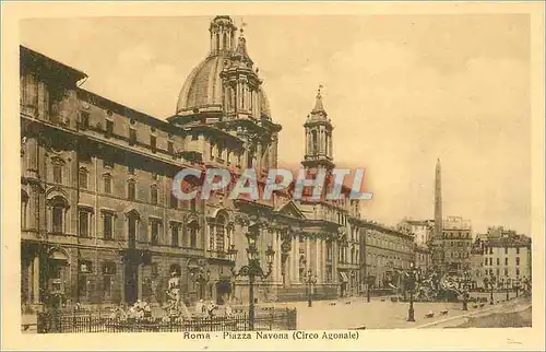 Cartes postales Roma Piazza Navona (Circo Agonale)
