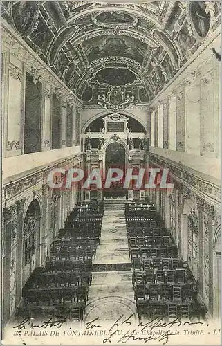 Cartes postales Palais de Fontainebleau La Chapelle de la Trinite