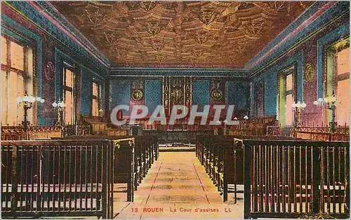 Cartes postales Rouen La Cour d'Assises