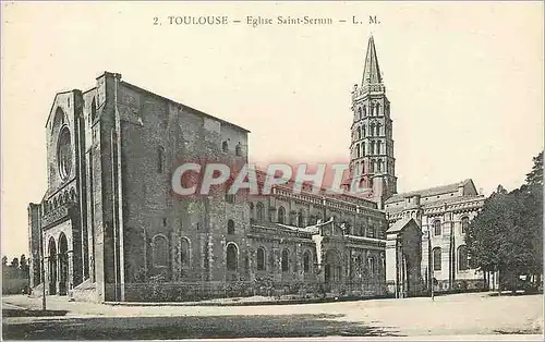 Cartes postales Toulouse Eglise Saint Sernun