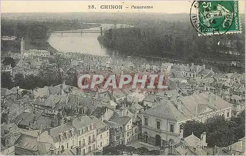 Cartes postales Chinon Panorama