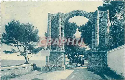 Cartes postales Menton (A M) Le Cap Martin L'Entree du Parc