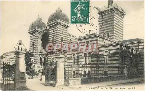Cartes postales Biarritz Les Thermes Salins