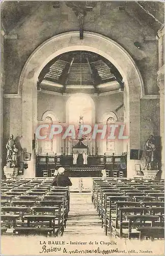 Cartes postales La Baule Interieur de la Chapelle