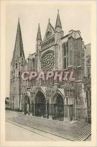 Ansichtskarte AK Cathedrale de Chartres Portail Sud XIIIe Siecle