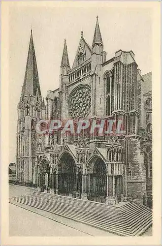 Cartes postales Cathedrale de Chartres Portail Sud XIIIe Siecle