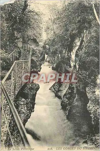 Ansichtskarte AK Les Gorges du Sierroz La Savoie Pittoresque