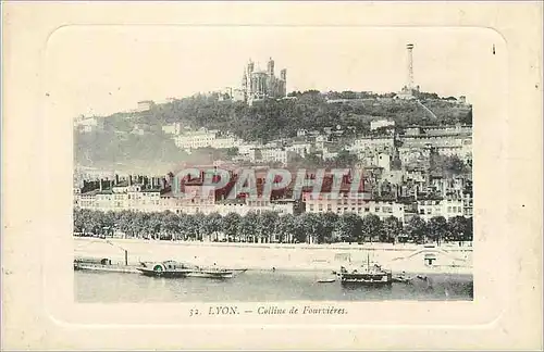 Cartes postales Lyon Colline de Fourvieres