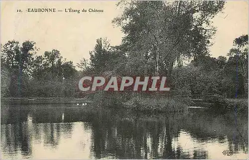 Cartes postales Eaubonne L'Etang du Chateau