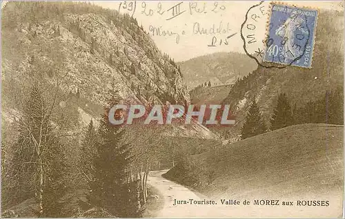 Ansichtskarte AK Jura Touriste Vallee de Morez aux Rousses