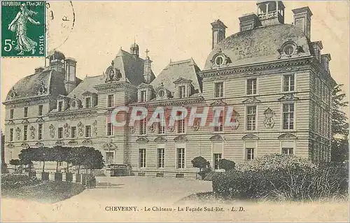 Ansichtskarte AK Cheverny Le Chateau La Facade Sud Est