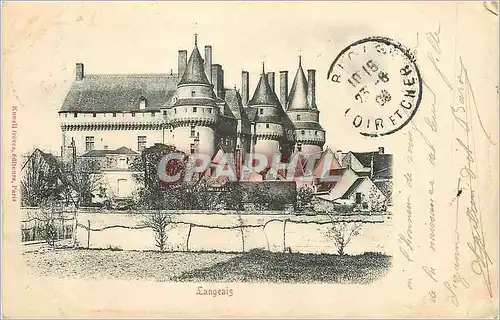 Cartes postales Langeais (carte 1900)