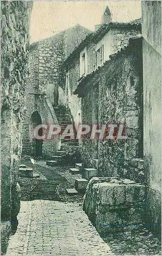 Cartes postales Vieille Rue a la Turbie La Cote d'Azur Pittoresque