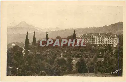 Cartes postales Ermitage d'Evian Vue de l'Hotel et des Jardins