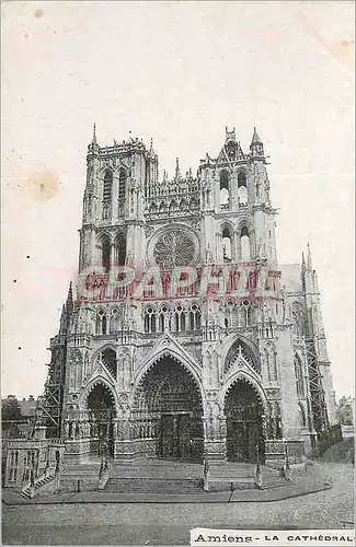 Cartes postales Amiens La Cathedrale