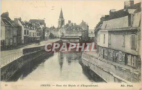 Cartes postales Amiens Rue des Majols et d'Engoulevent